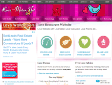 Tablet Screenshot of love-meter.net